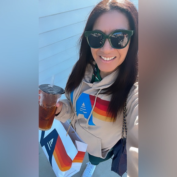 AV Logo pullover Relzxed hoodie - Picture 6 of 11